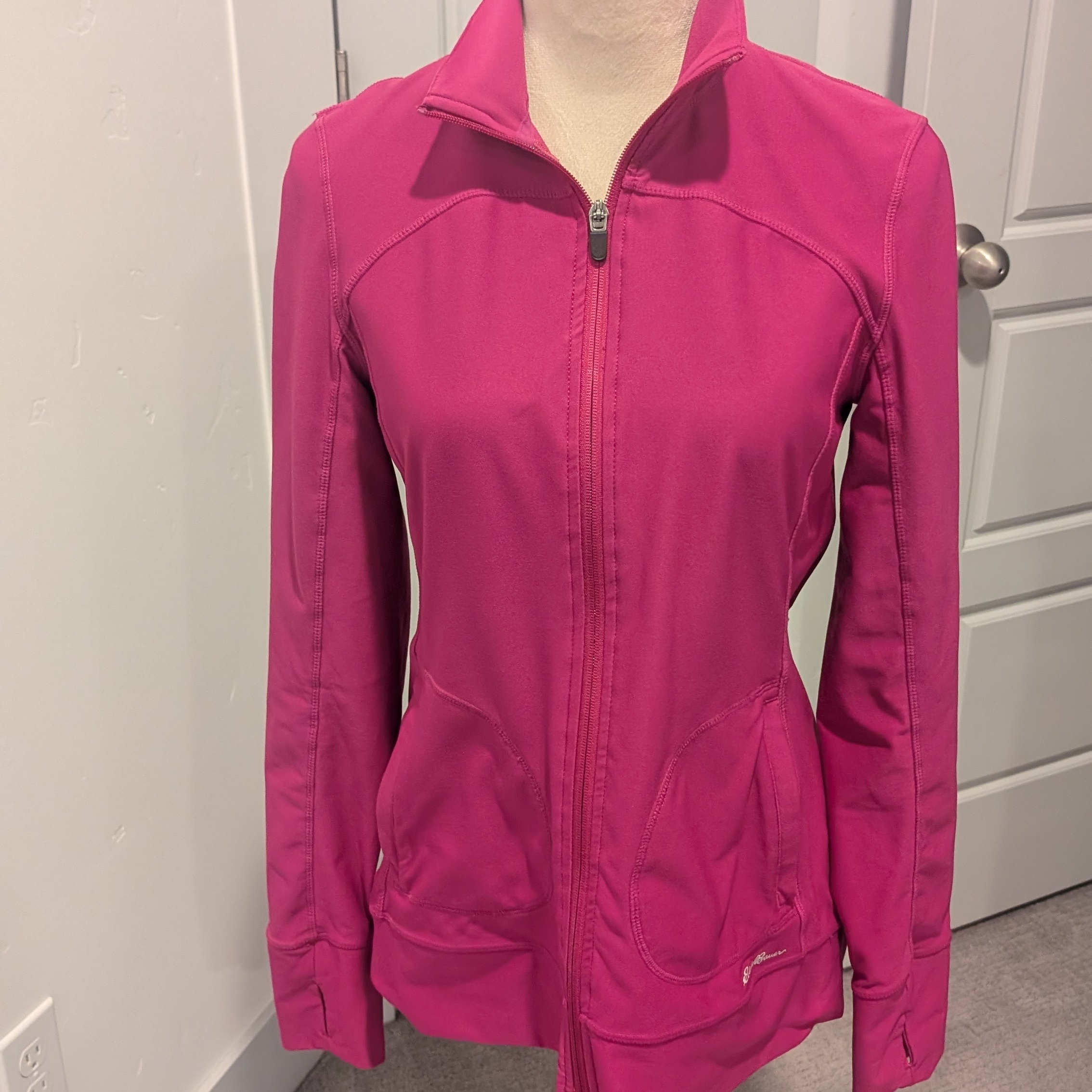 Eddie Bauer Women's Fuchsia Utility Jacket